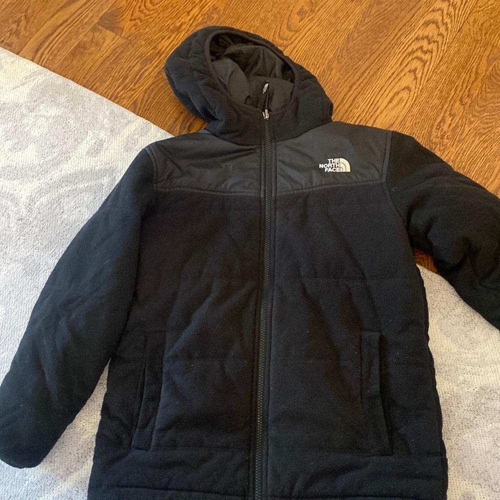 North Face winter jacket boys size 10/12